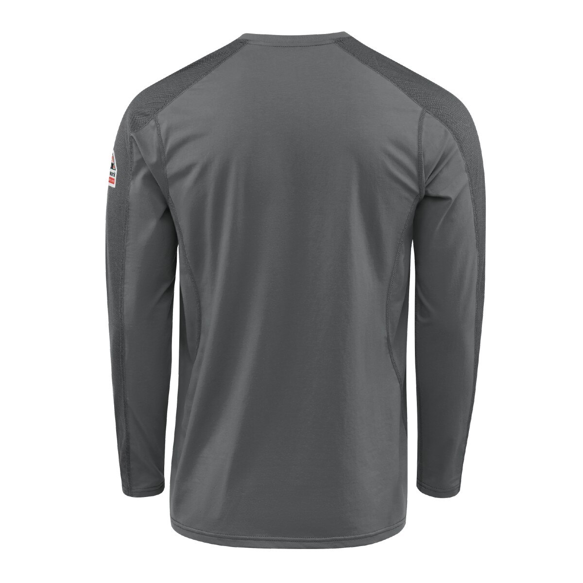 Bulwark Men's Flex Knit Henley in Charcoal